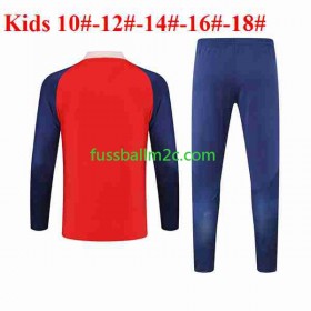 Atlético Madrid Kinder Rot Sweatshirts Anzüge 2023-2024